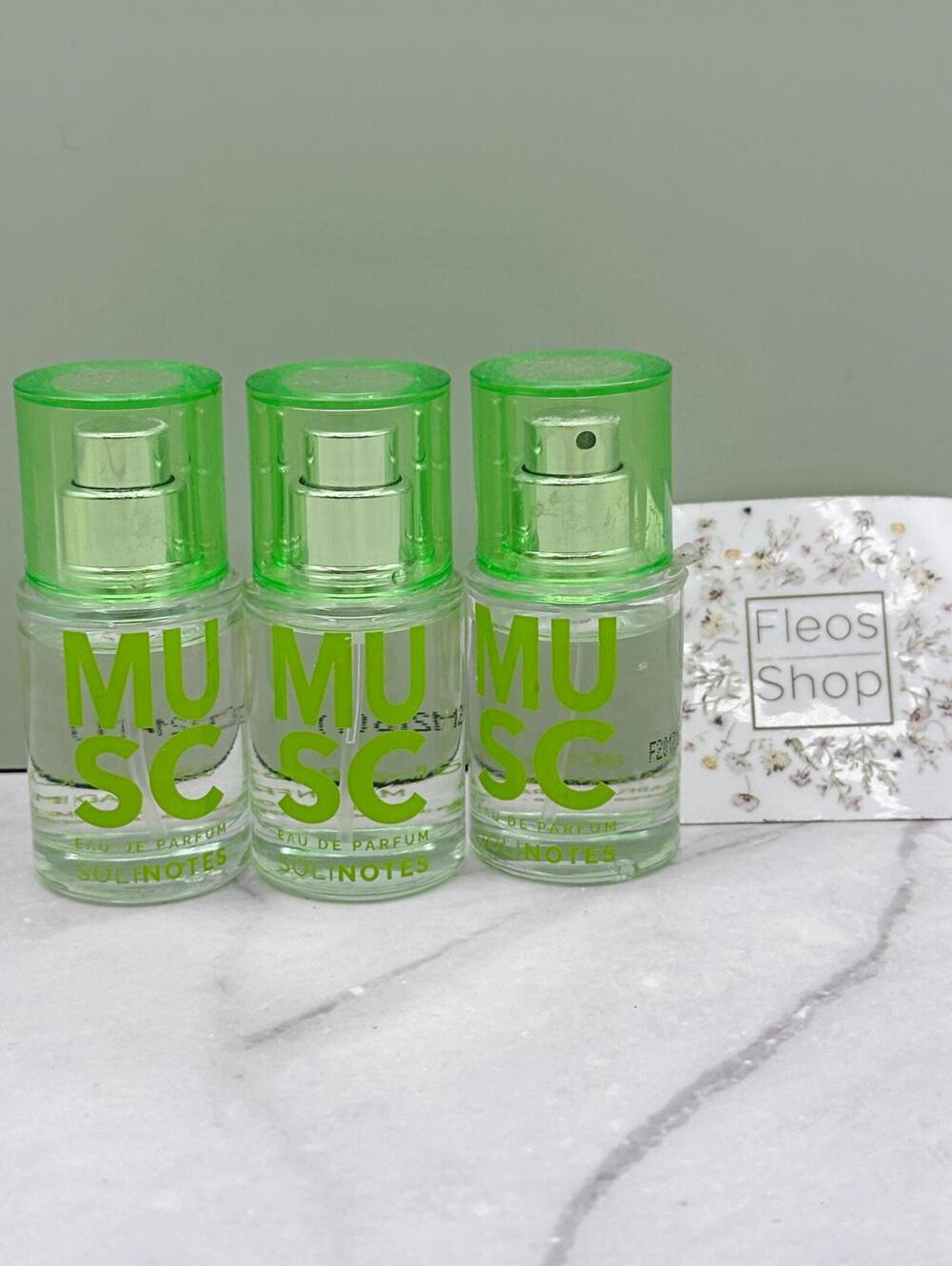 Solinotes Musk Eau de Parfum Bundle 3-PACK